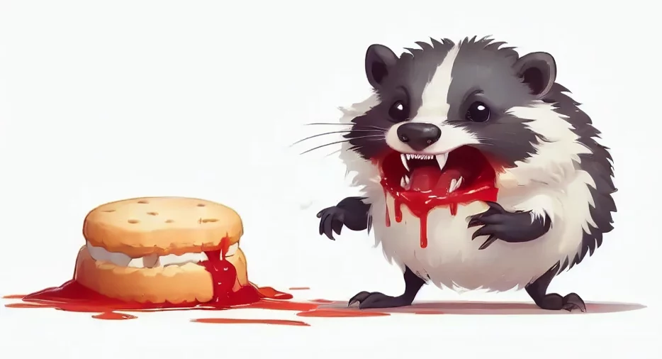 Biscuit Eating Badger